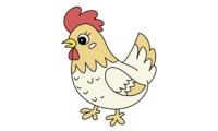 Comment dessiner une poule