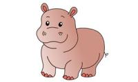 Comment dessiner un hippopotame