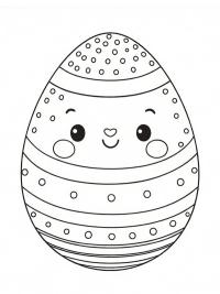 Kawaii &oelig;uf de P&acirc;ques