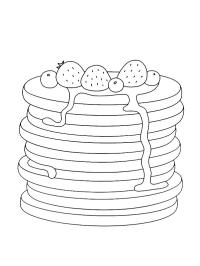 Crêpes aux fraises