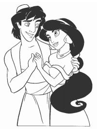 Aladdin et Jasmine