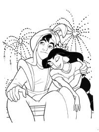 Aladdin et Princesse Jasmine