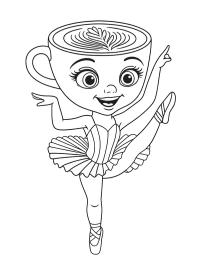 Ballerina Cappuccina danse