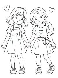BFF main dans la main
