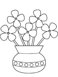 fleurs dans un vase