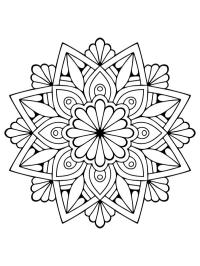 fleurs mandala
