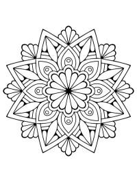 fleurs mandala