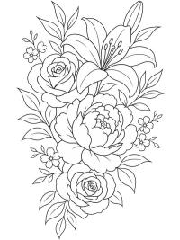 Tatouage de fleur