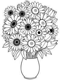 Bouquet de fleurs pour maman