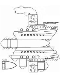 plan de construction bateau de Saint-Nicolas