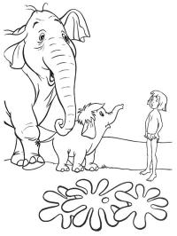 colonel hathi et mowgli