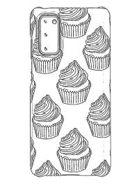 Coque pour Smartphone Cupcake