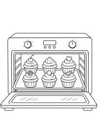 Cupcakes au four