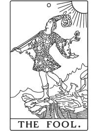 Carte de tarot le Fou