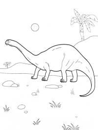 Dinosaure Diplodocus