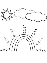 dessiner un arc-en-ciel