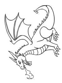 Dragon cracheur de feu