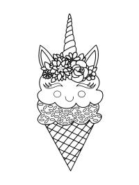 Glace Licorne