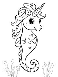 Hippocampe licorne
