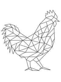 Poule géométrique