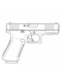 Pistolet Glock 45