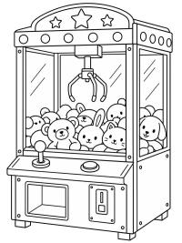 Machine attrape-peluche