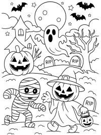 Halloween effrayant