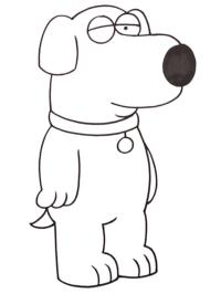 Chien Brian Griffin (Family Guy)