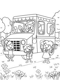 Camion de glaces