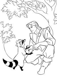 John Smith et Meeko
