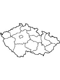 carte de la république tchèque
