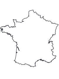 carte de la france