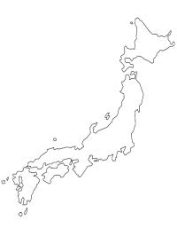 carte du japon