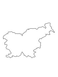 carte de la slovénie