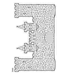 labyrinthe château