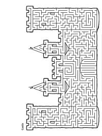 labyrinthe château