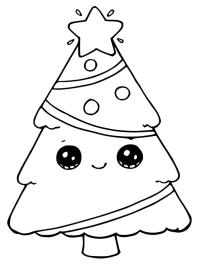 Kawaii Sapin de Noël