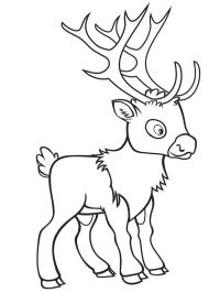 Renne de Noël