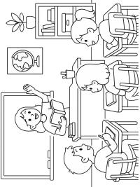 Enfants en classe