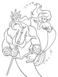 Roi Triton et Ariel