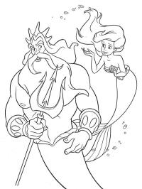 Roi Triton et Ariel