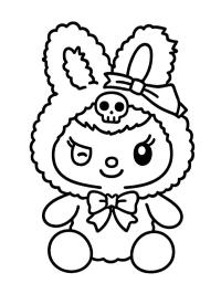 Kuromi Lapin des neiges