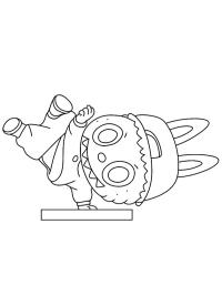 Labubu Fille Hip-hop