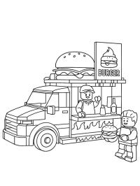 LEGO Le food-truck de burgers