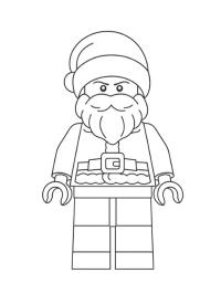 Figurine LEGO Père Noël