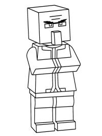 LEGO Minecraft Villageois