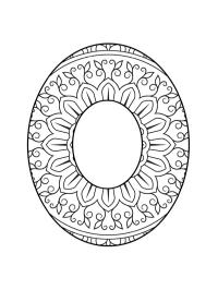 Lettre O Mandala
