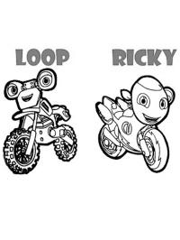 loop et ricky de ricky zoom