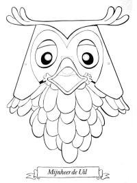 masque monsieur le hibou