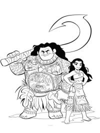 Maui et Vaiana